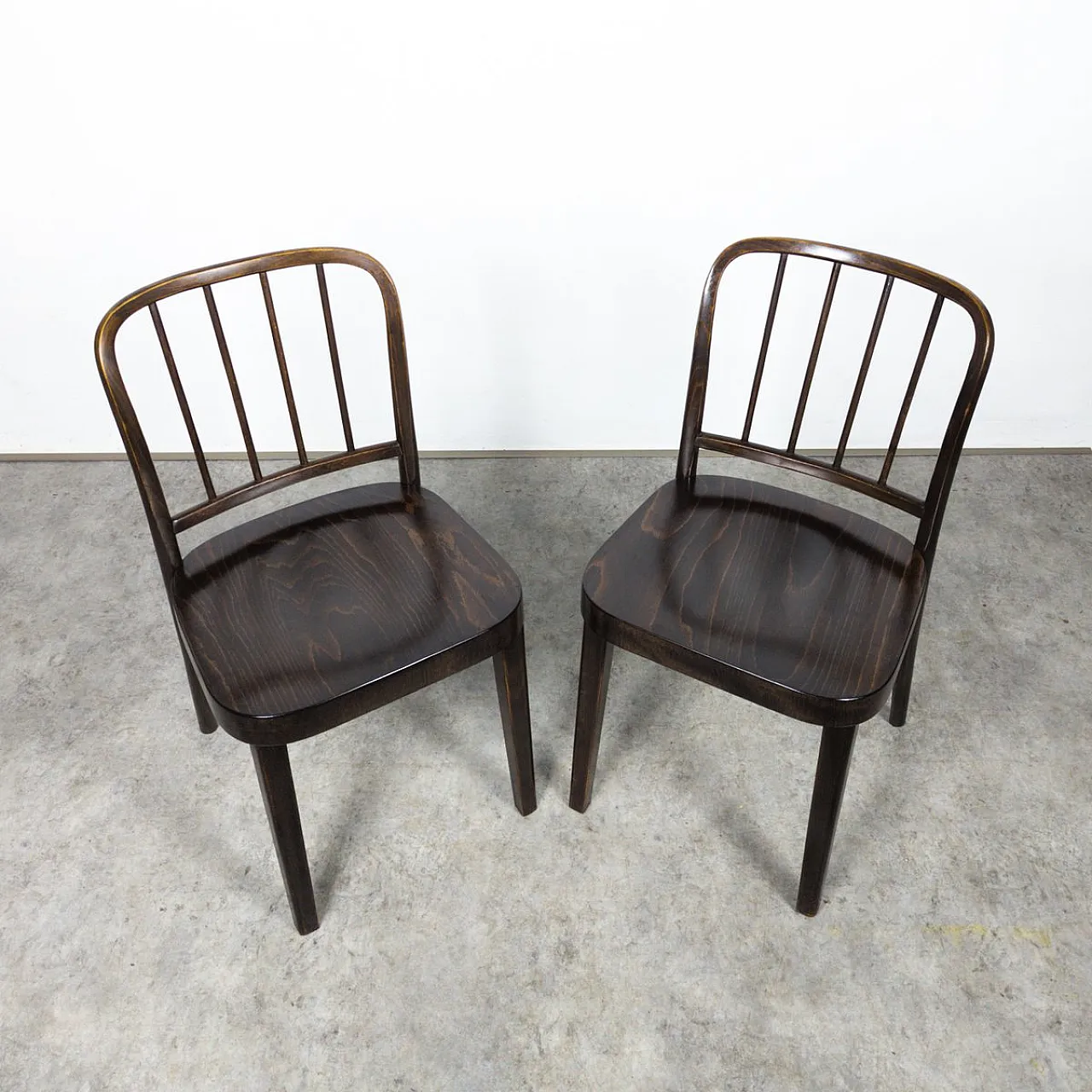 4 A 811/4 Chairs by Josef Hoffmann, 1930s 6