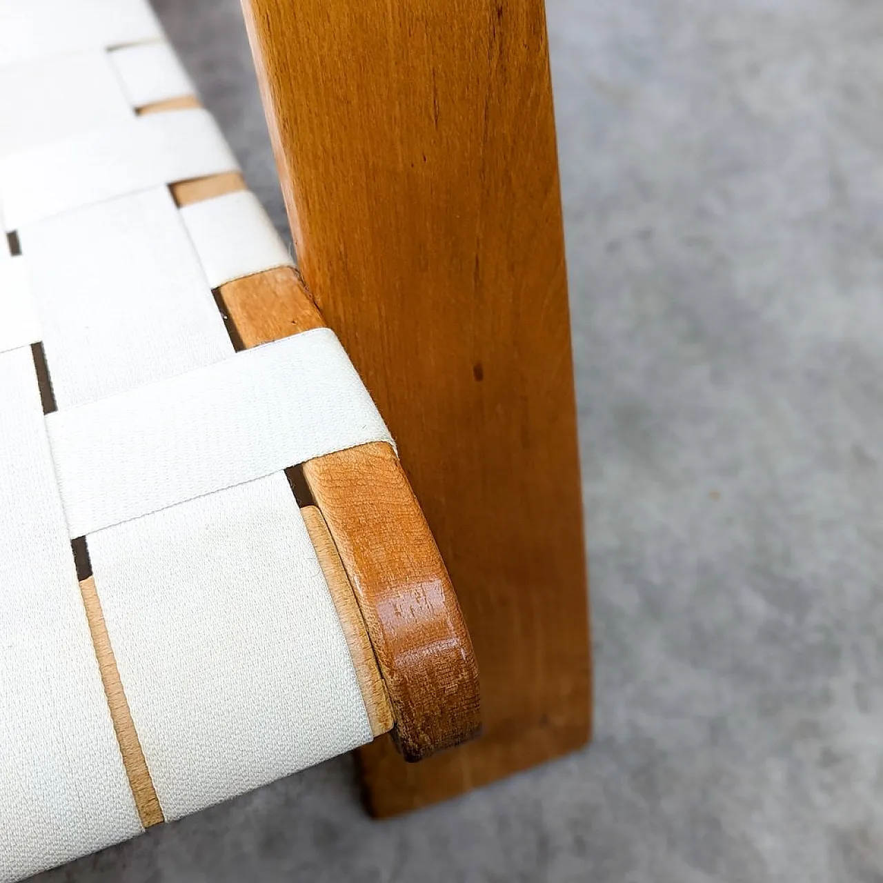 Armchair and footstool attributed to Krásná Jizba, 1940s 5