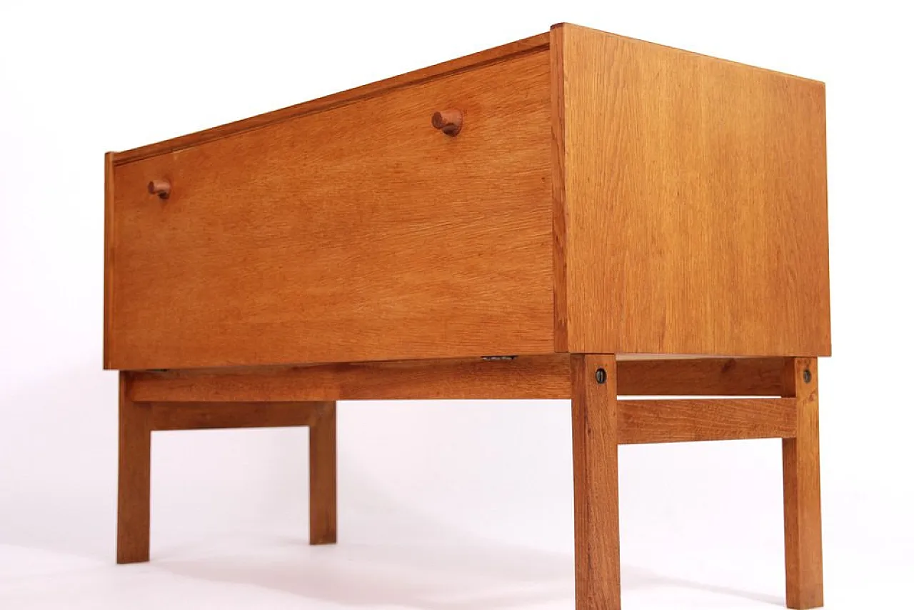 Audio cabinet by Aksel Kjersgaard for Odder Møbler, 1960s 11