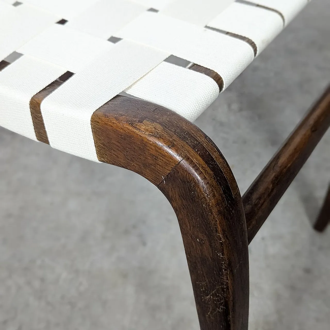 Pair of stools by Ladislav Bartoníček for Krásná Jizba, 1940s 12