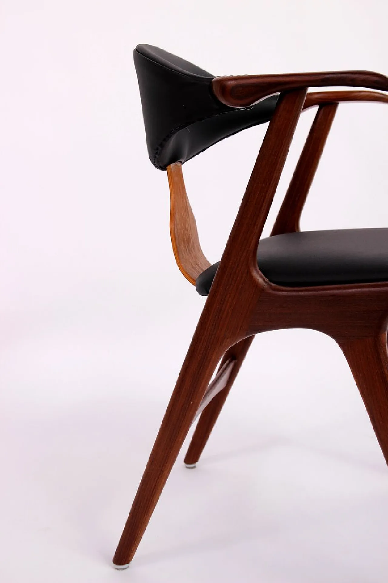 4 Dining Chairs attributed to Louis Van Teeffelen for Wébé, 1960s 7