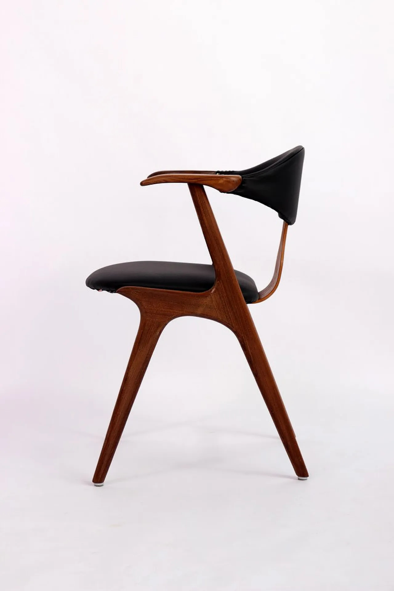 4 Dining Chairs attributed to Louis Van Teeffelen for Wébé, 1960s 8