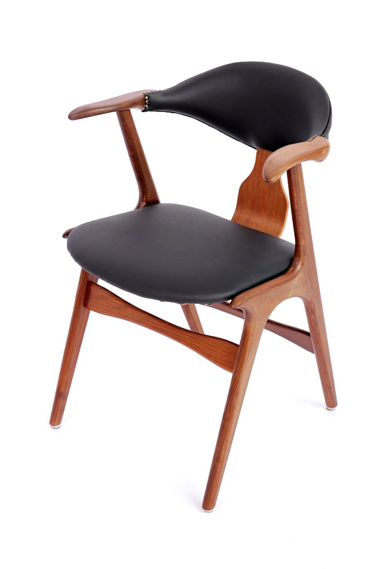 4 Dining Chairs attributed to Louis Van Teeffelen for Wébé, 1960s 9