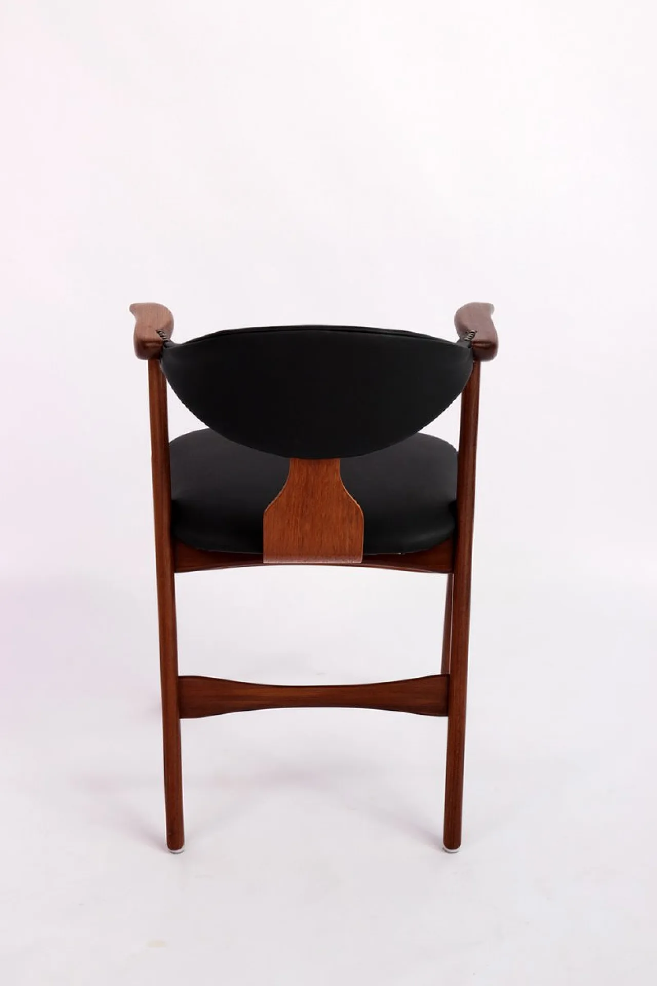 4 Dining Chairs attributed to Louis Van Teeffelen for Wébé, 1960s 10