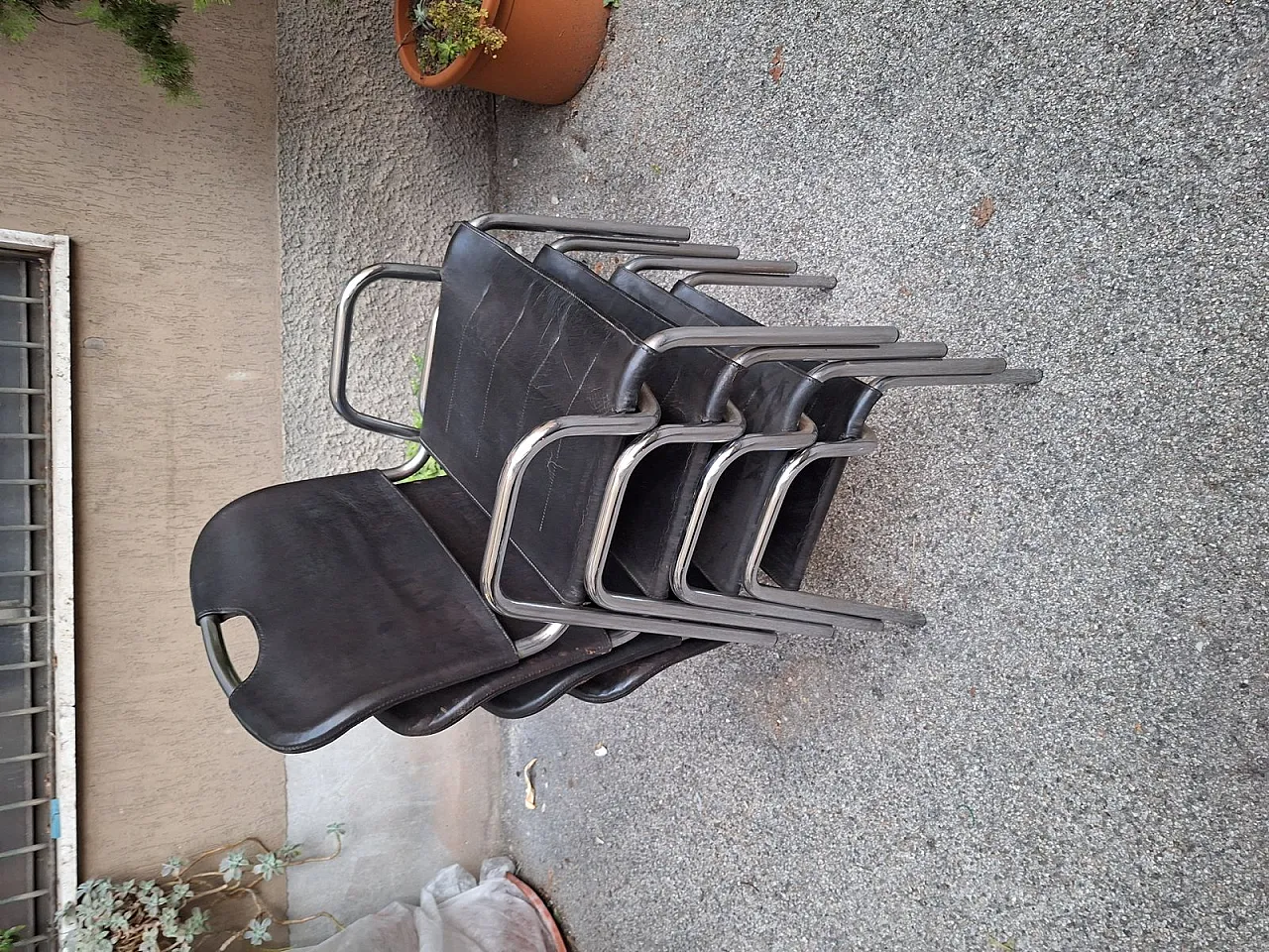 Castiglia armchairs by A. Castiglioni and M. Minale for Zanotta, 1970s 7