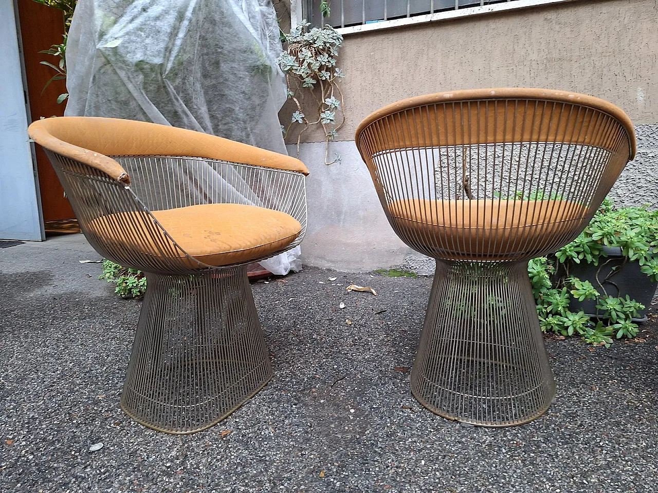 Chairs Model 1715 by Warren Platner for Knoll, 1970s, Set of 4 6