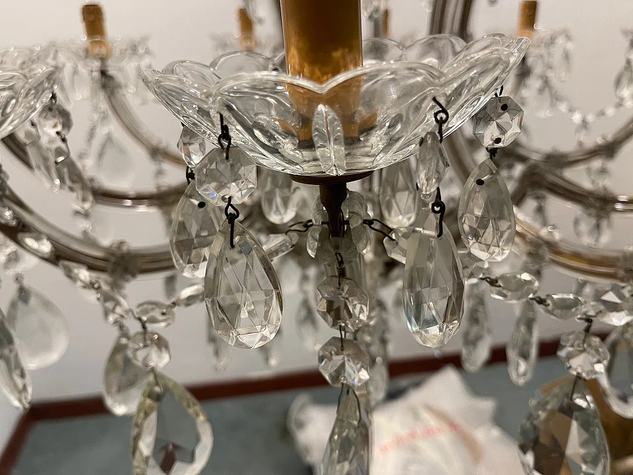 Crystal Maria Teresa Chandelier, 50s 2