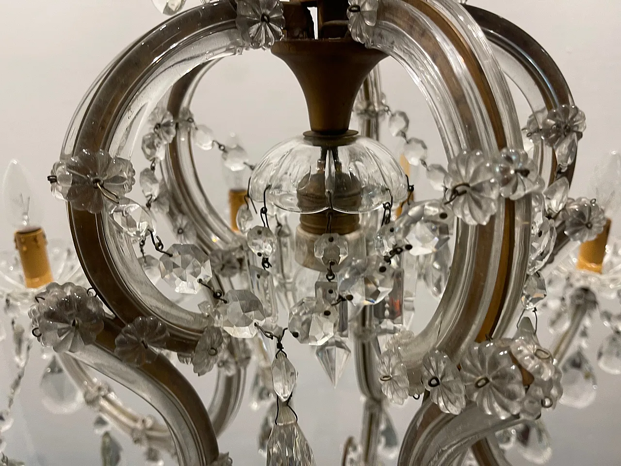 Crystal Maria Teresa Chandelier, 50s 7