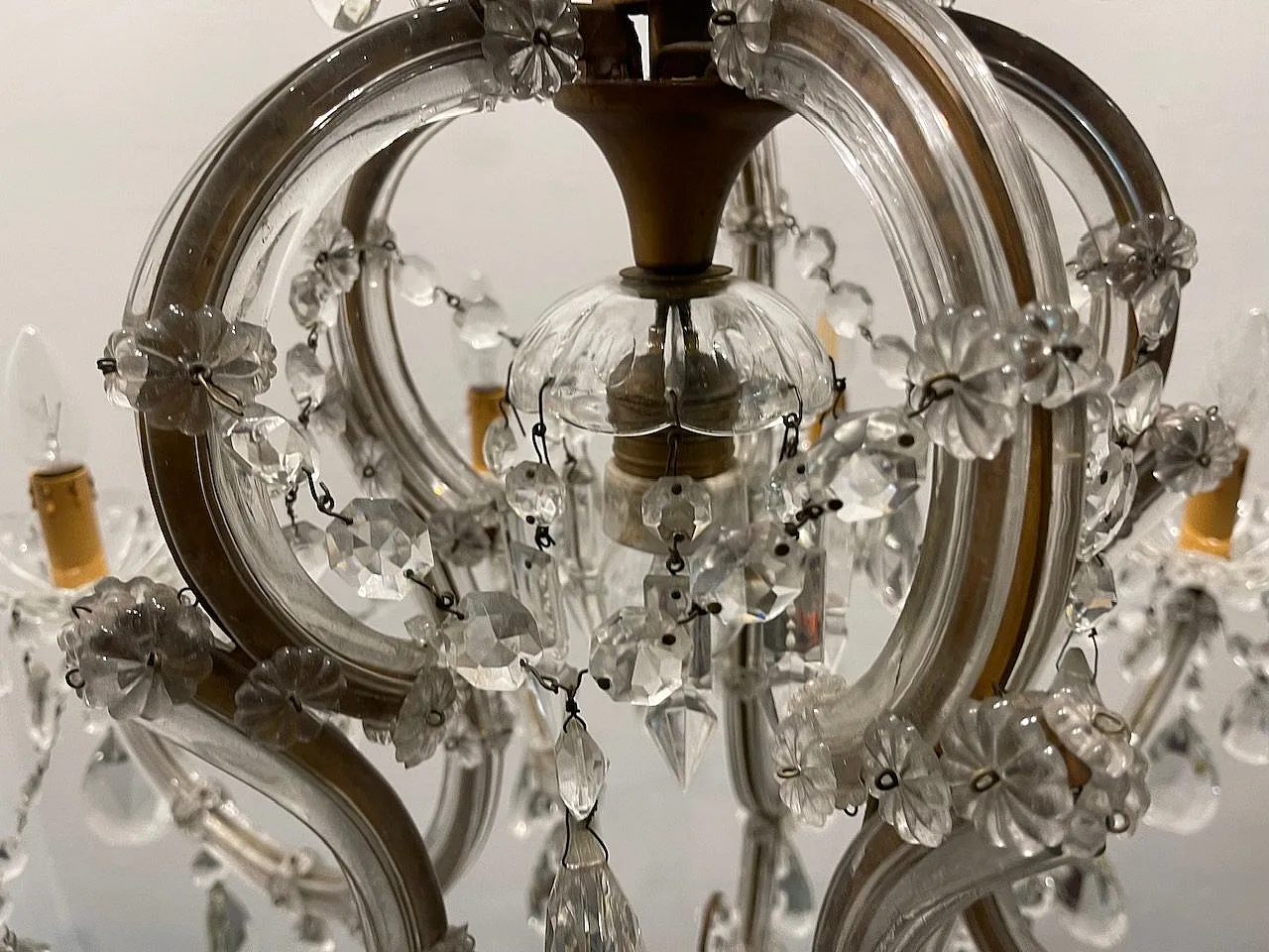 Crystal Maria Teresa Chandelier, 50s 13