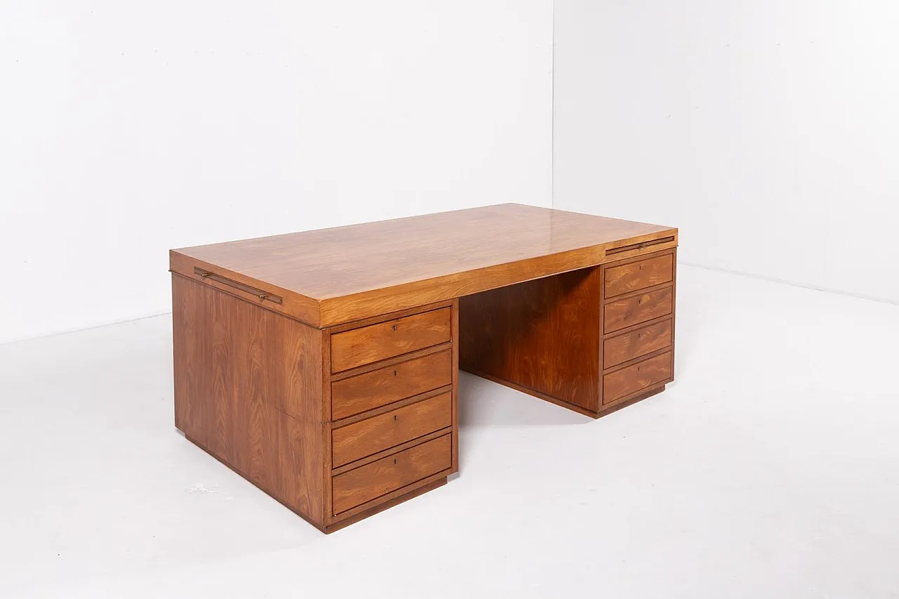 Large Danish Modern Executive Desk from C.B. Hansens Etabl., 1960s 2