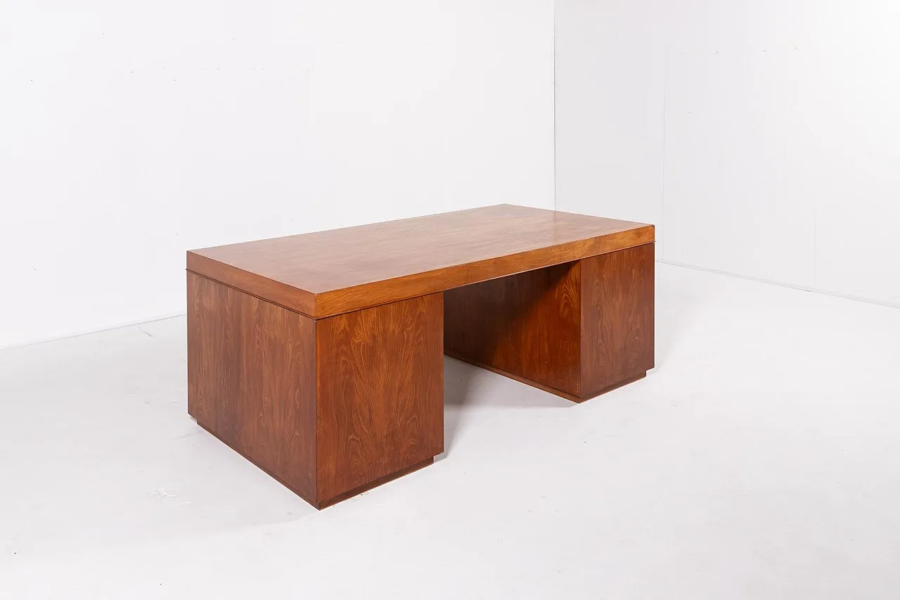 Large Danish Modern Executive Desk from C.B. Hansens Etabl., 1960s 10