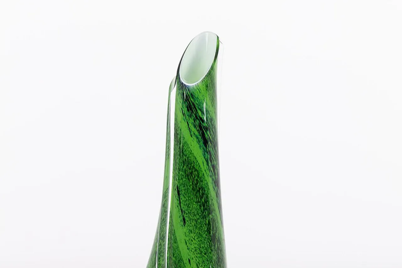 Murano glass vase, Italy, 1980s 3