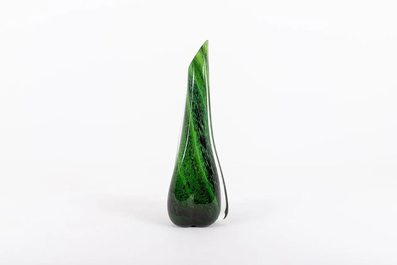 Murano glass vase, Italy, 1980s 5