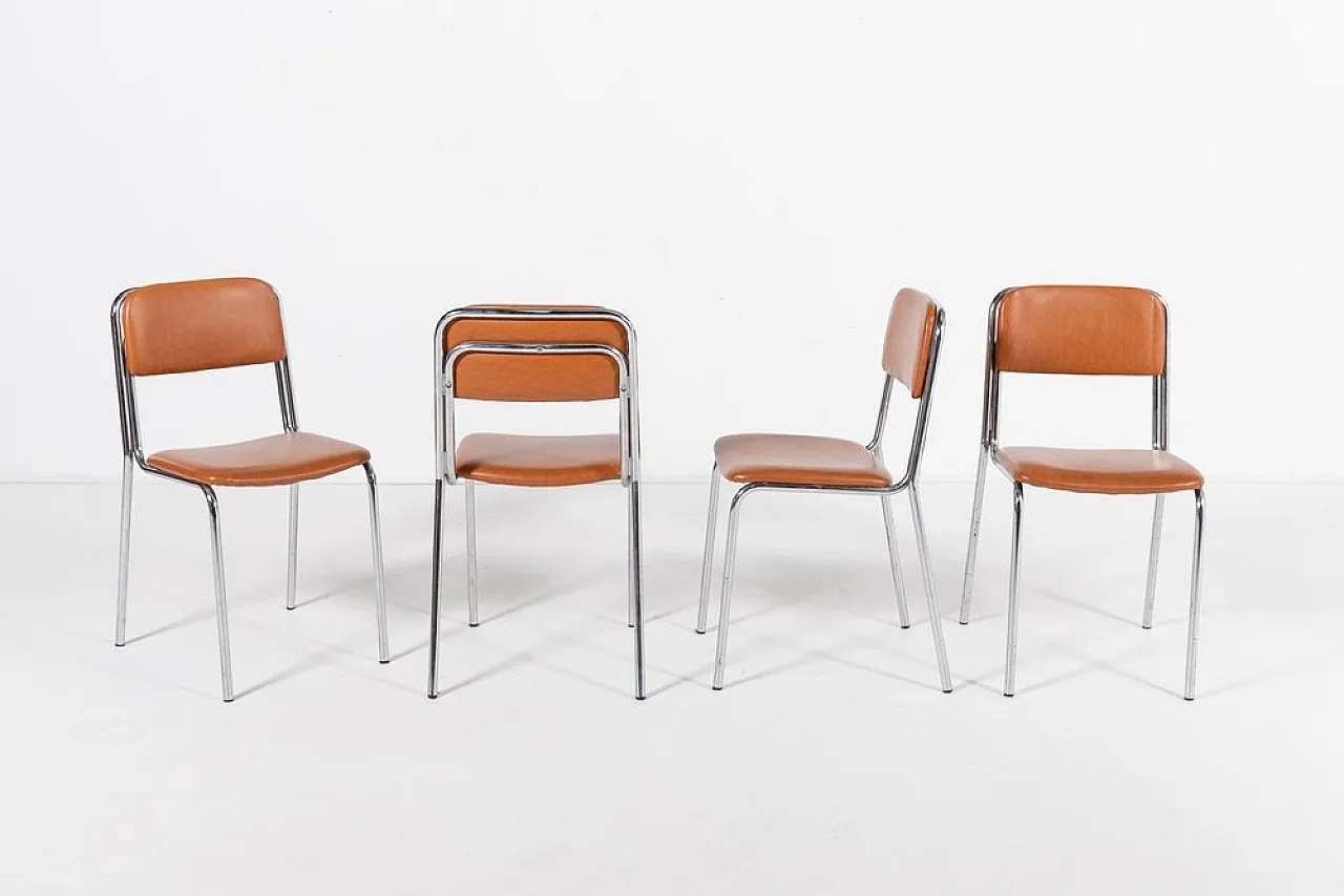 4 Mid-Century modern chairs, 1960s 2