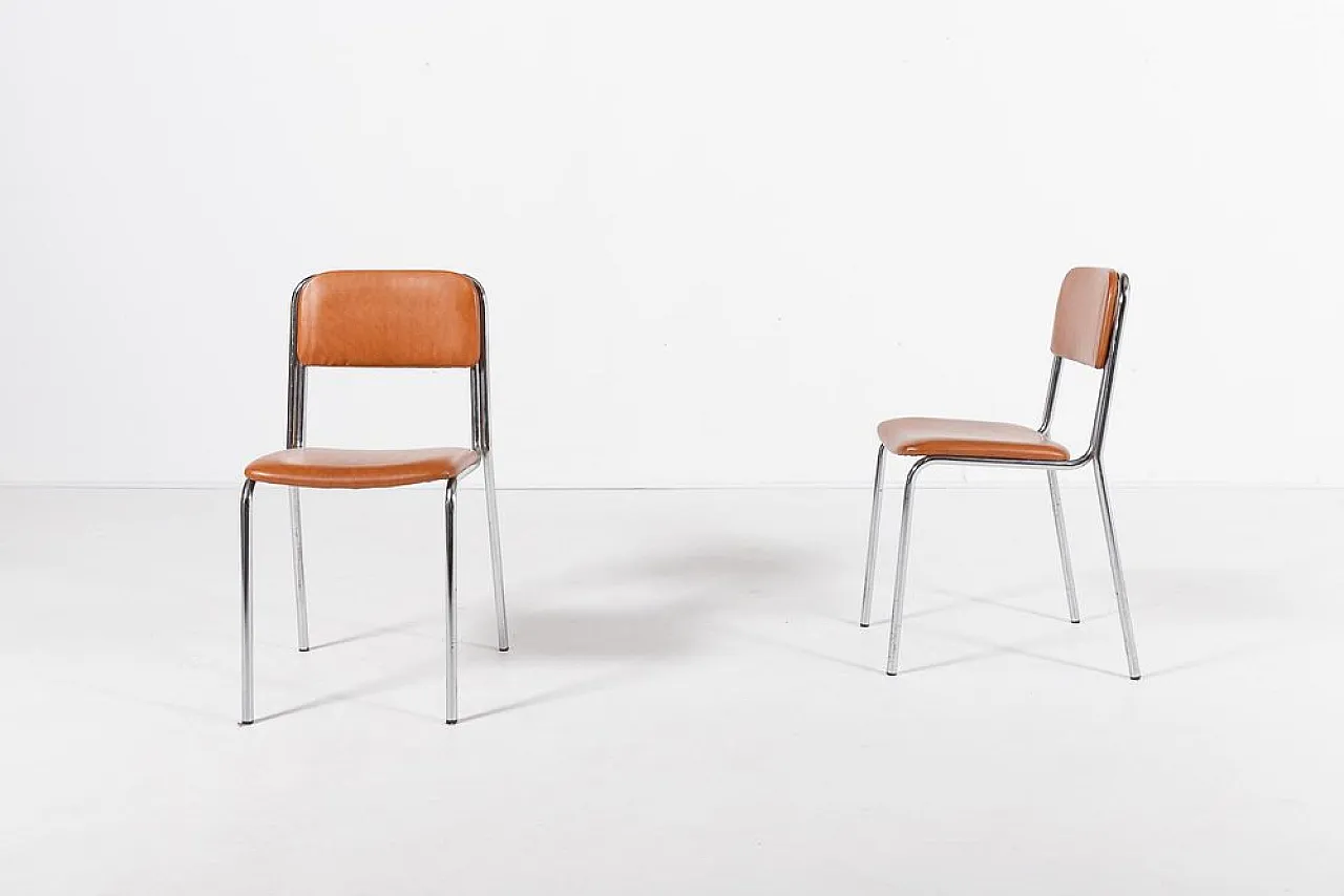 4 Mid-Century modern chairs, 1960s 4