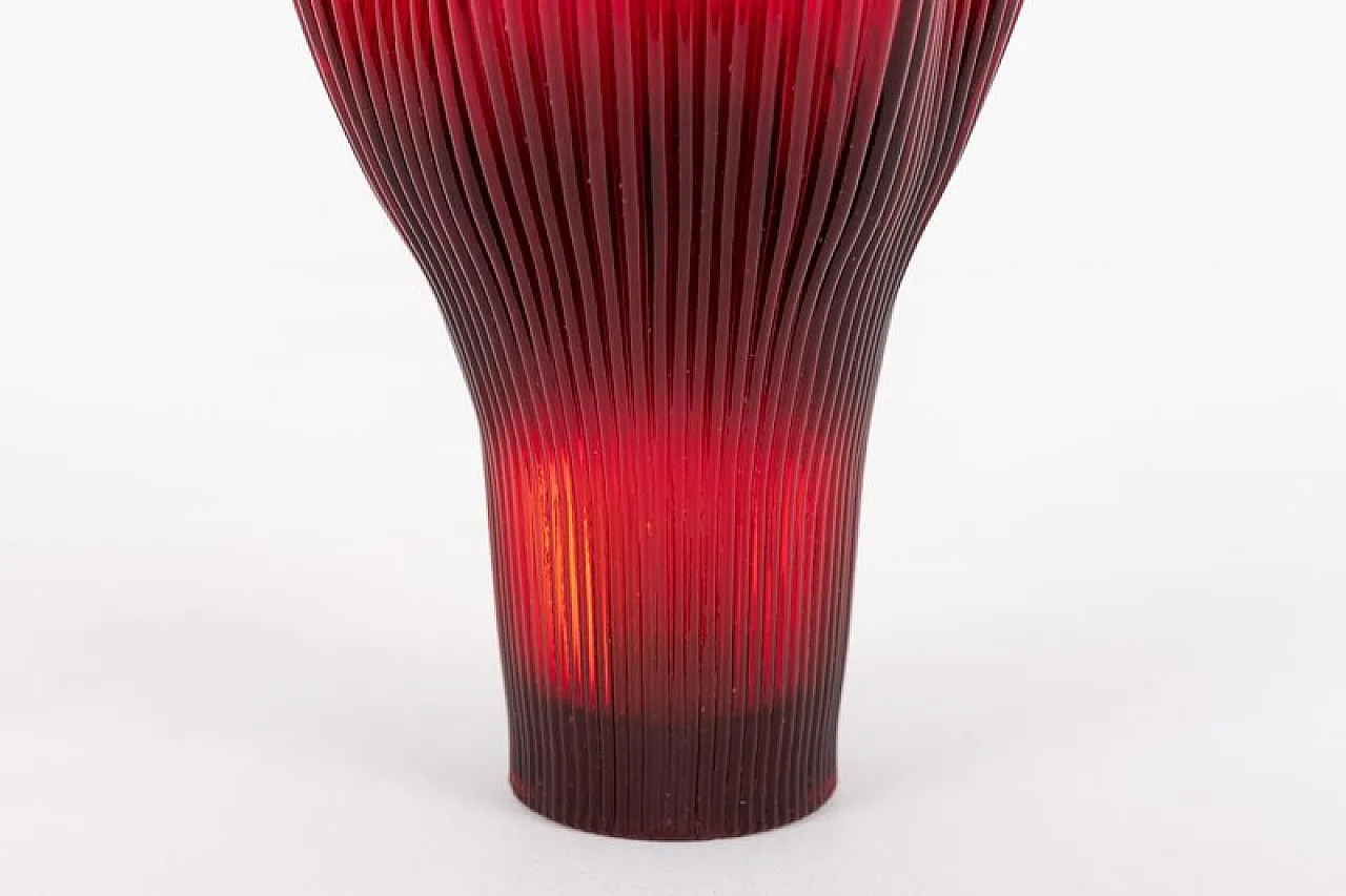 Art Glass vase by Monica Bratt for Reijmyre, 1950s 4