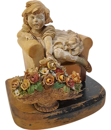 Scultura di Pannunzio in terracotta, anni '40