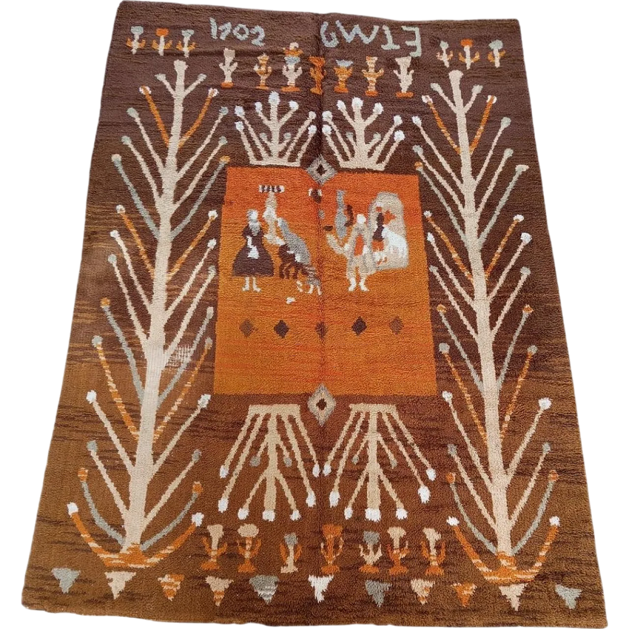 Finnish folkloric rug 280 cm. x 198 cm. 13