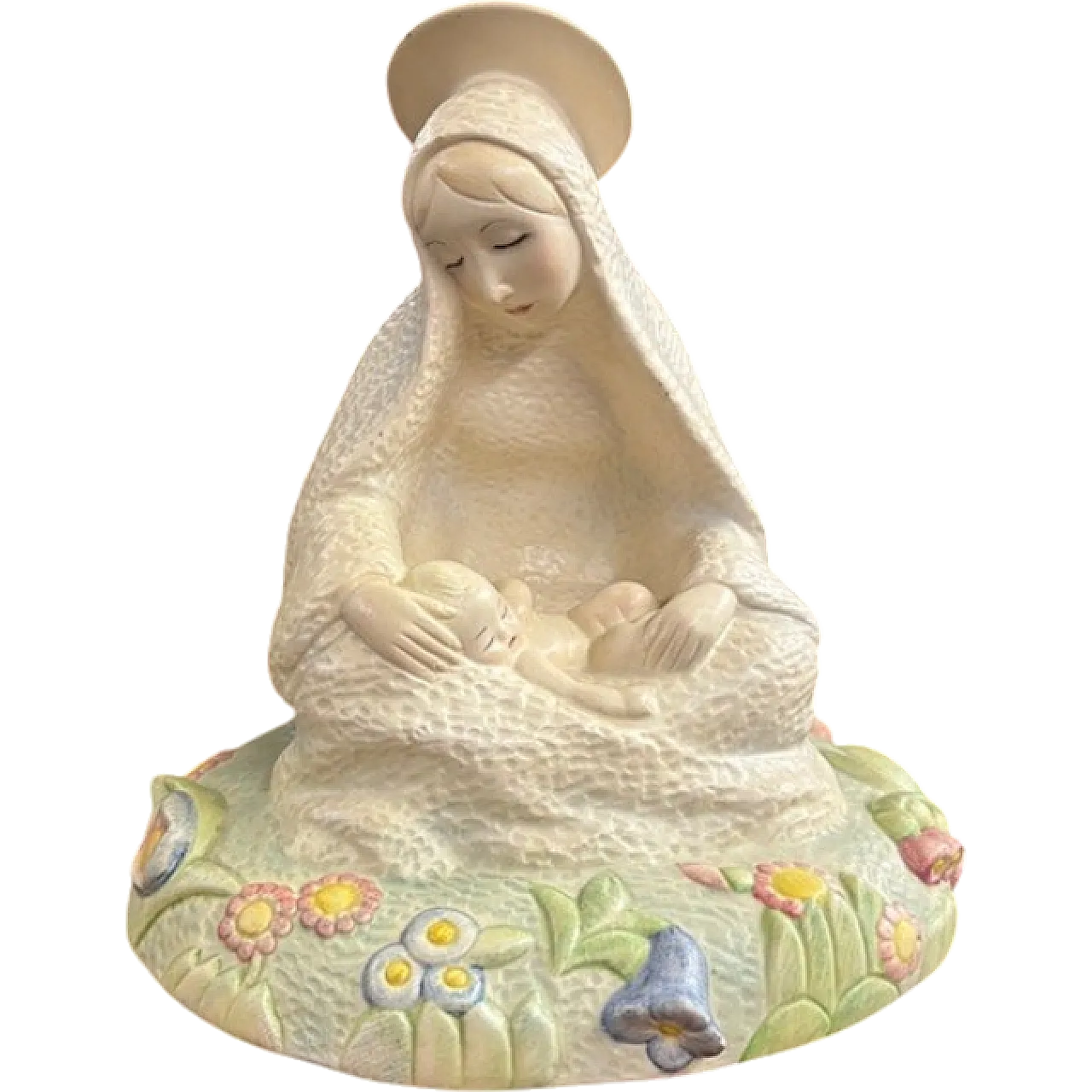 Madonna del Giglio by Lenci Turin, drawing by Sandro Vacchetti, 1935 11