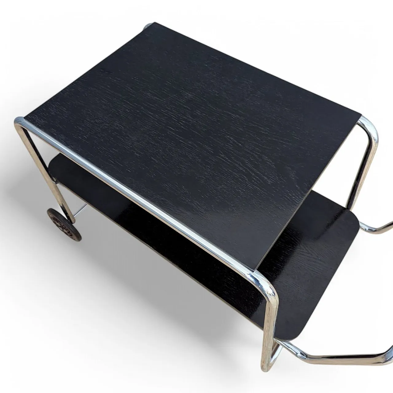 Tubular steel Bauhaus trolley by Robert Slezák, 1930s 9