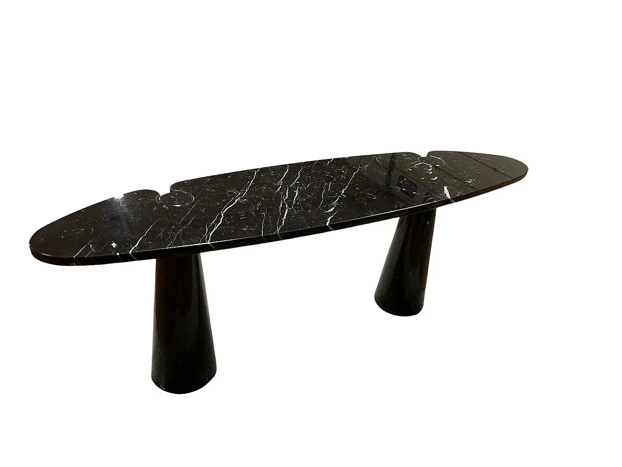 Marquinia marble Eros console by Angelo Mangiarotti for Skipper, 1990s 1