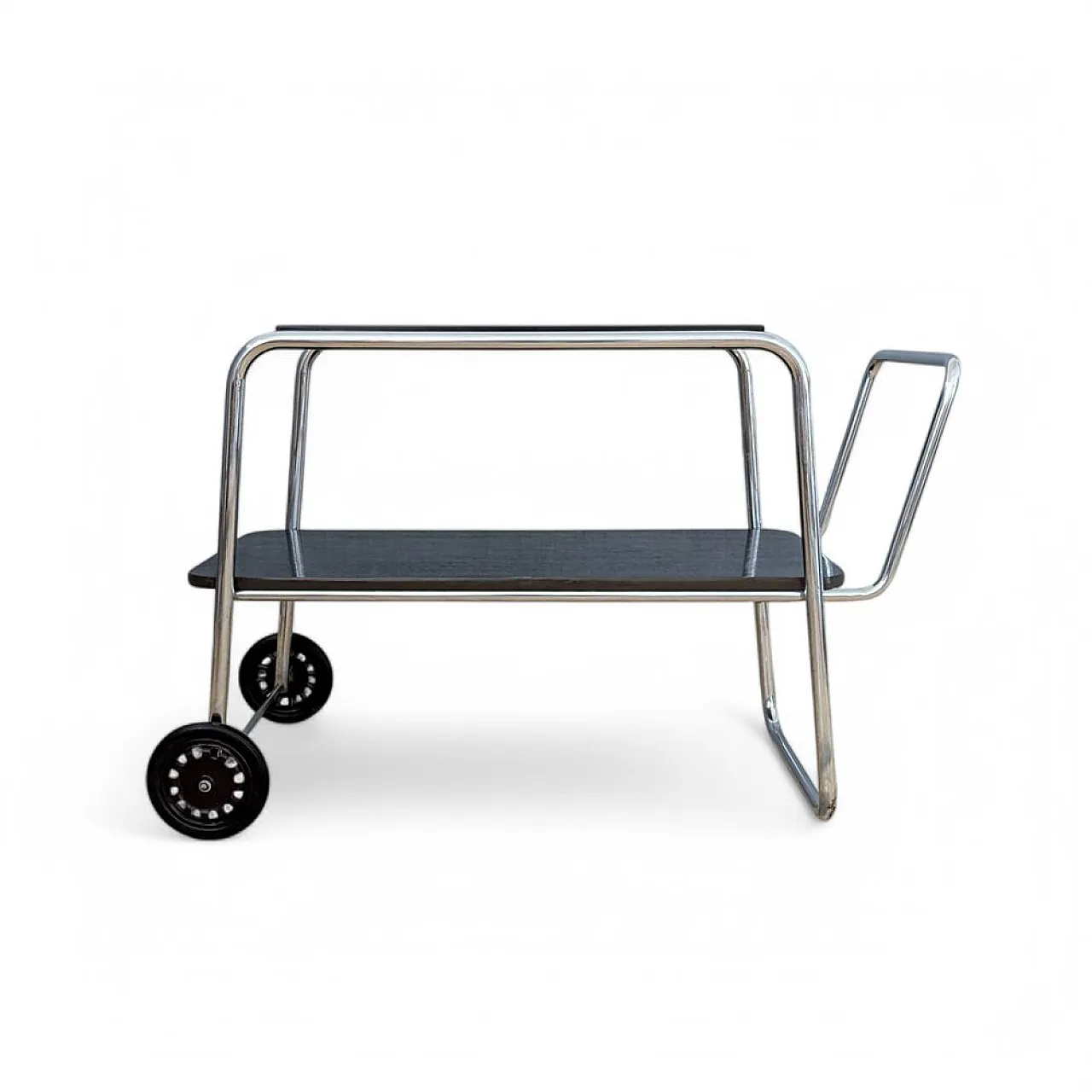 Tubular steel Bauhaus trolley by Robert Slezák, 1930s 18