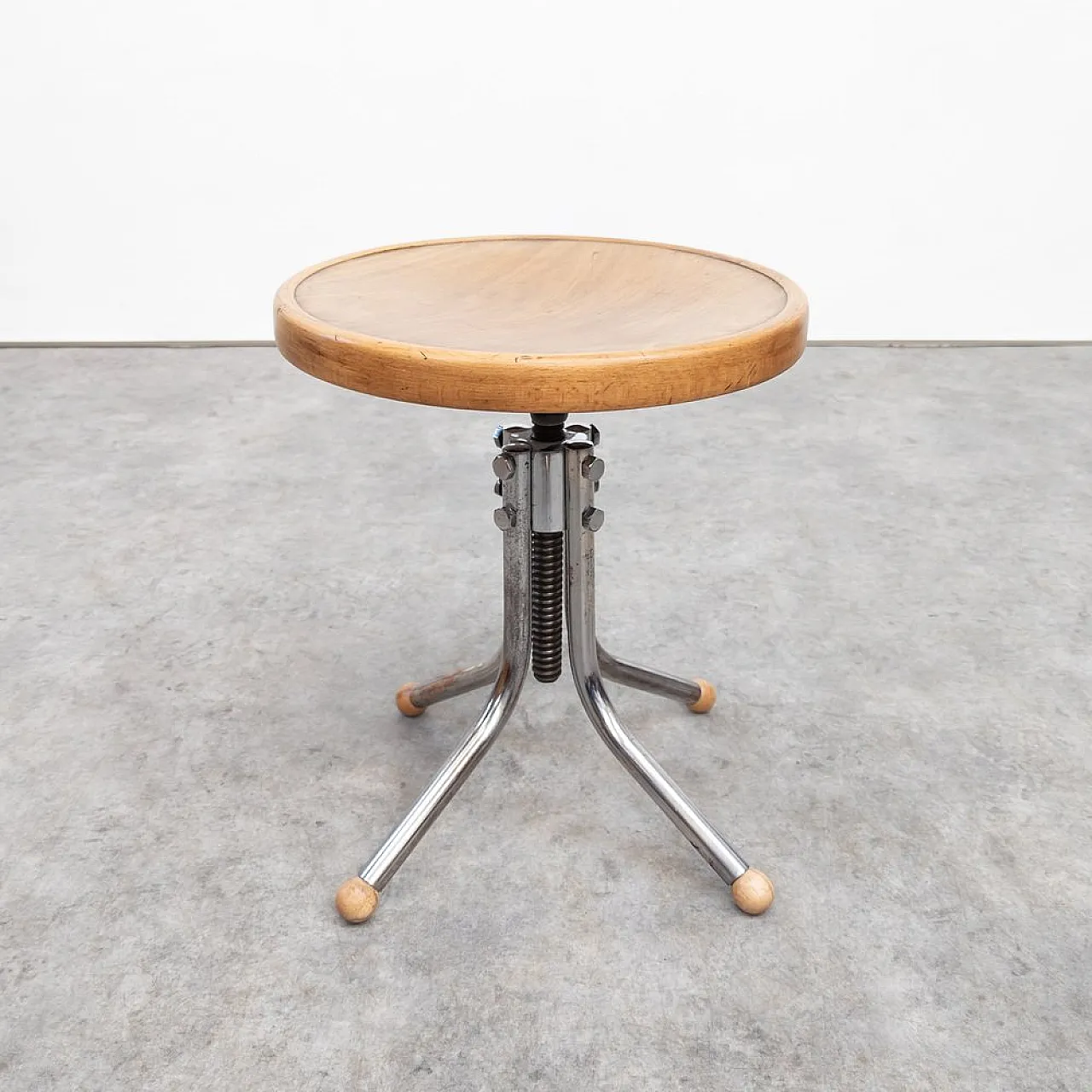 Model B 195 stool by Marcel Breuer for Slezak, 1930s 1