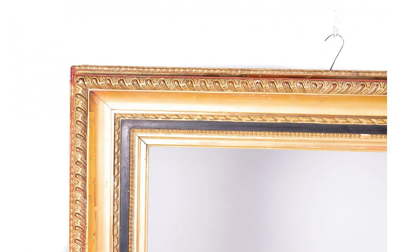 Gilded frame with carvings, early 20th century 2