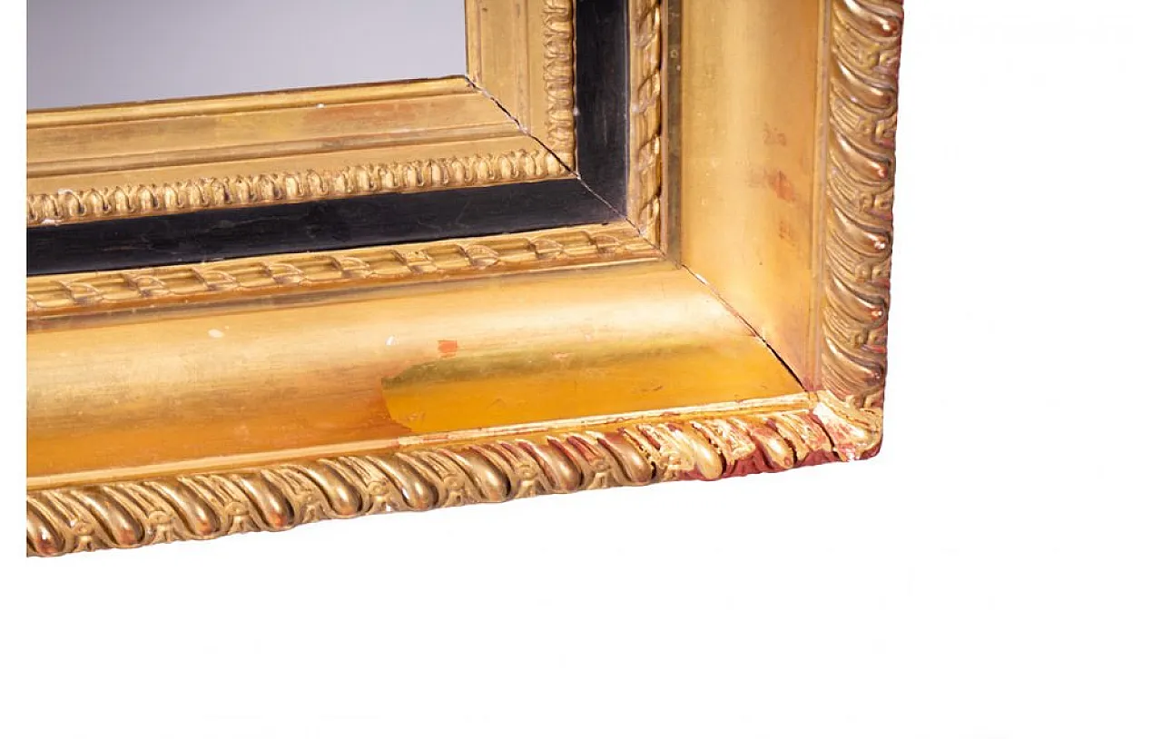 Gilded frame with carvings, early 20th century 5