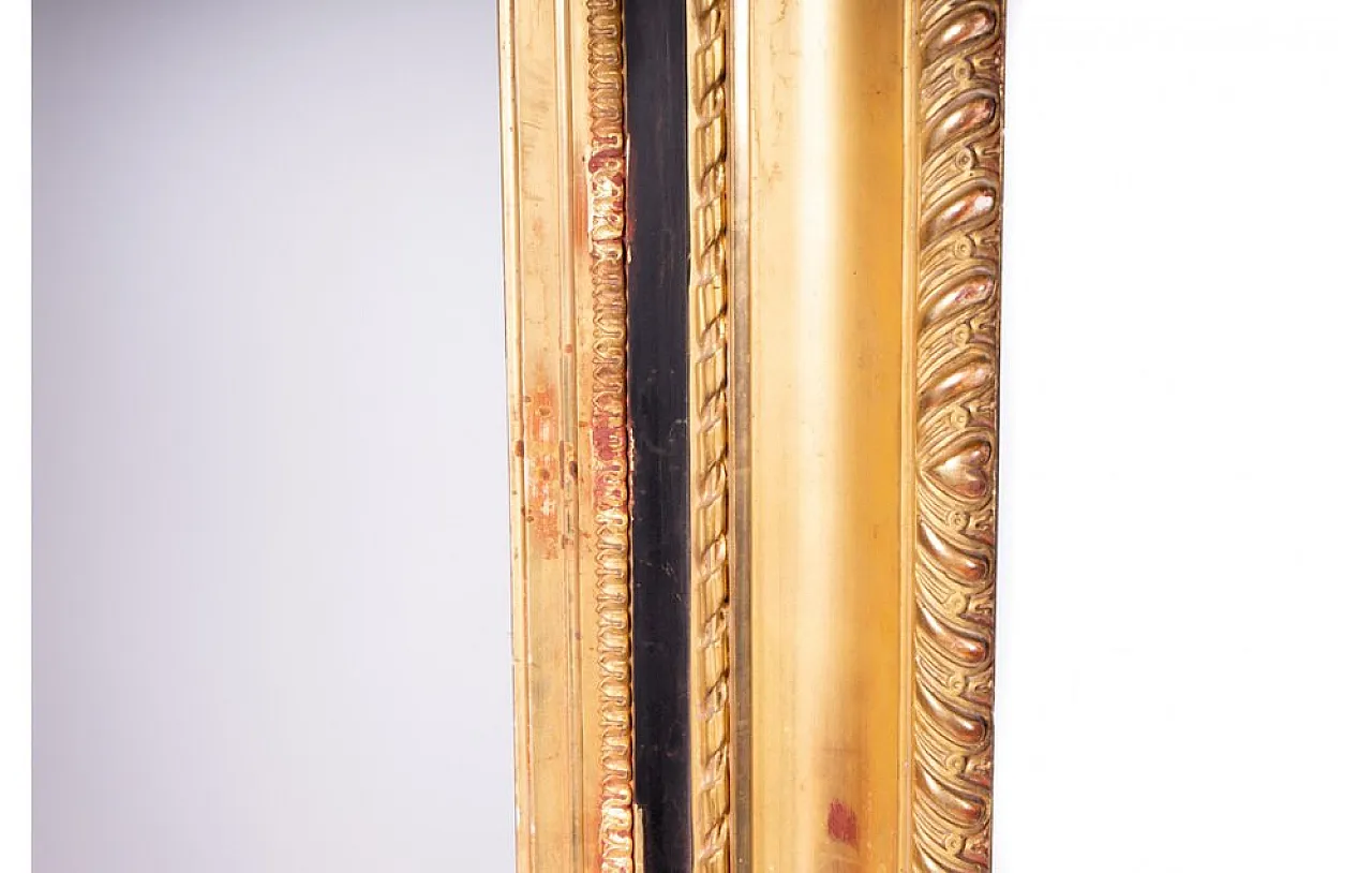 Gilded frame with carvings, early 20th century 6