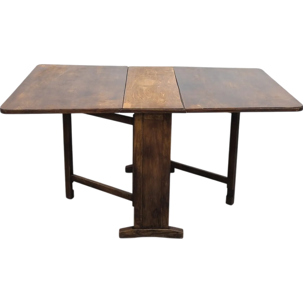 Wood drop leaf table, 1930s 15