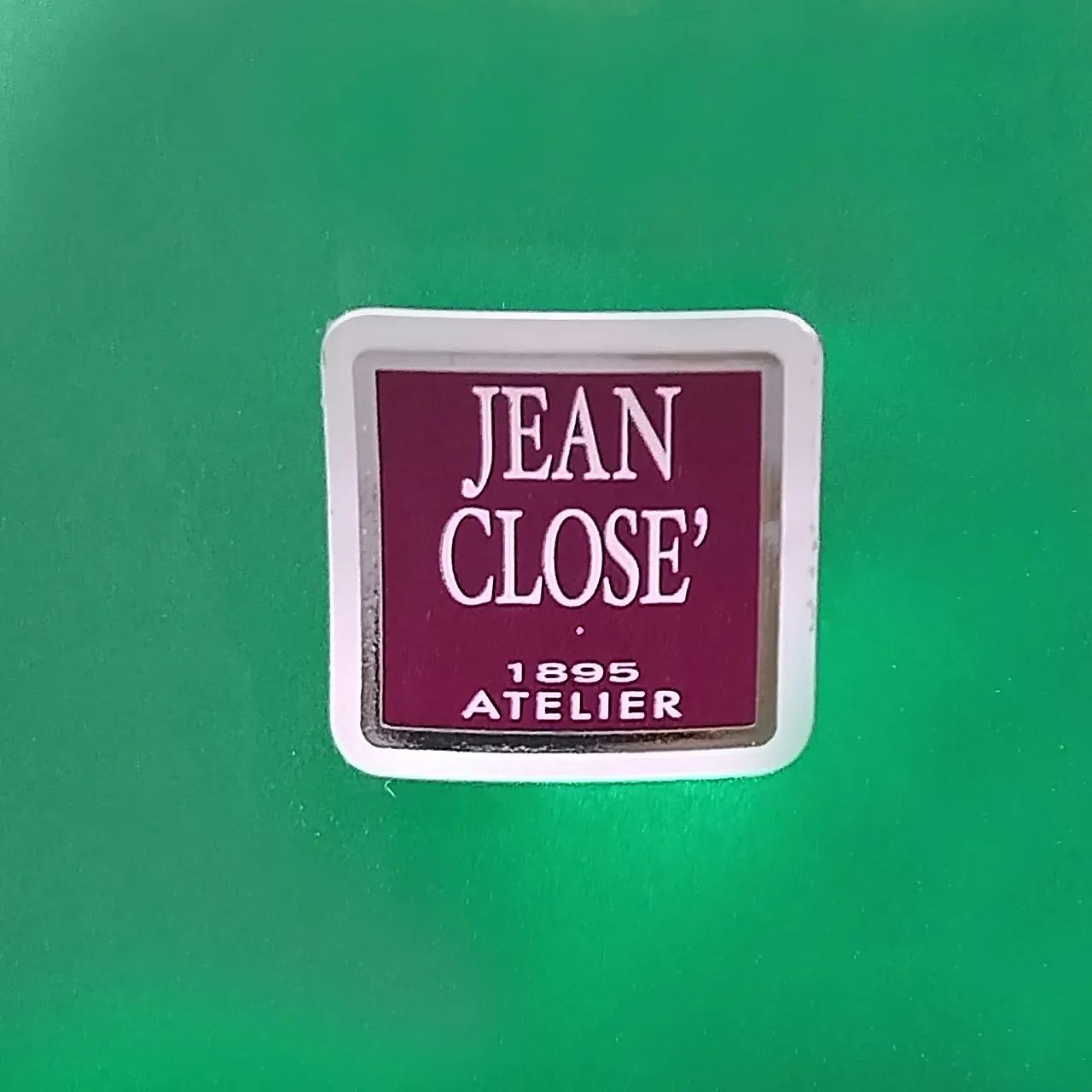 Vaso verde di Jean Close per Michielotto, anni '70 2