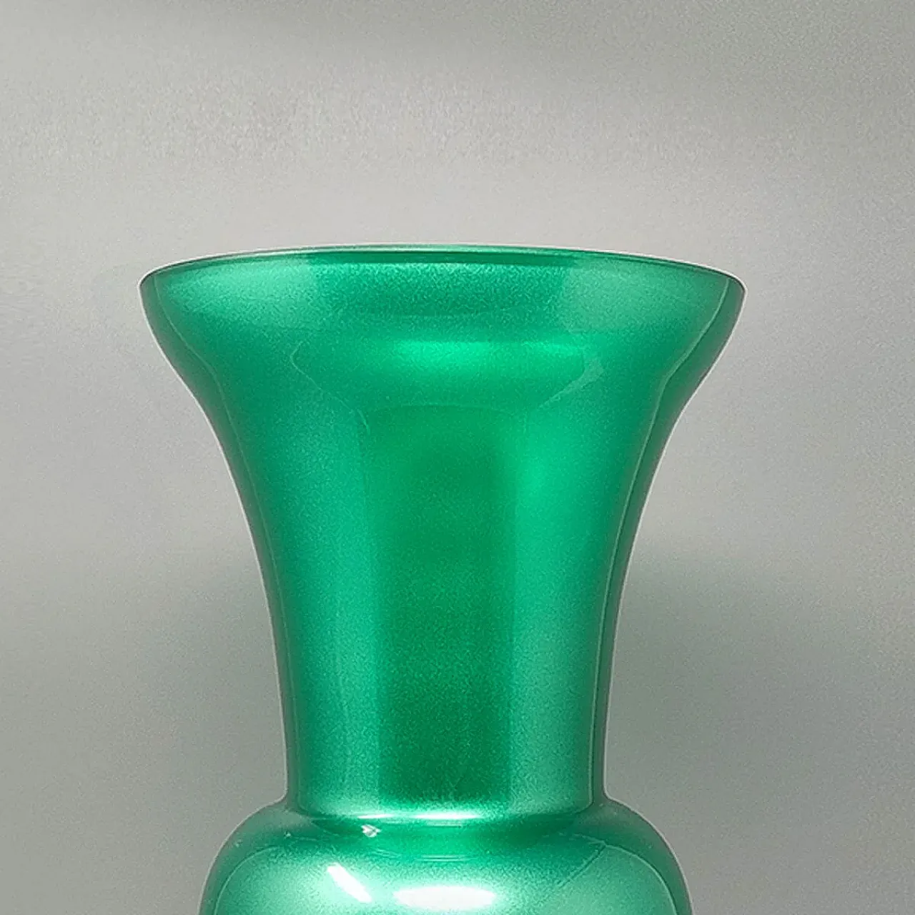 Vaso verde di Jean Close per Michielotto, anni '70 4