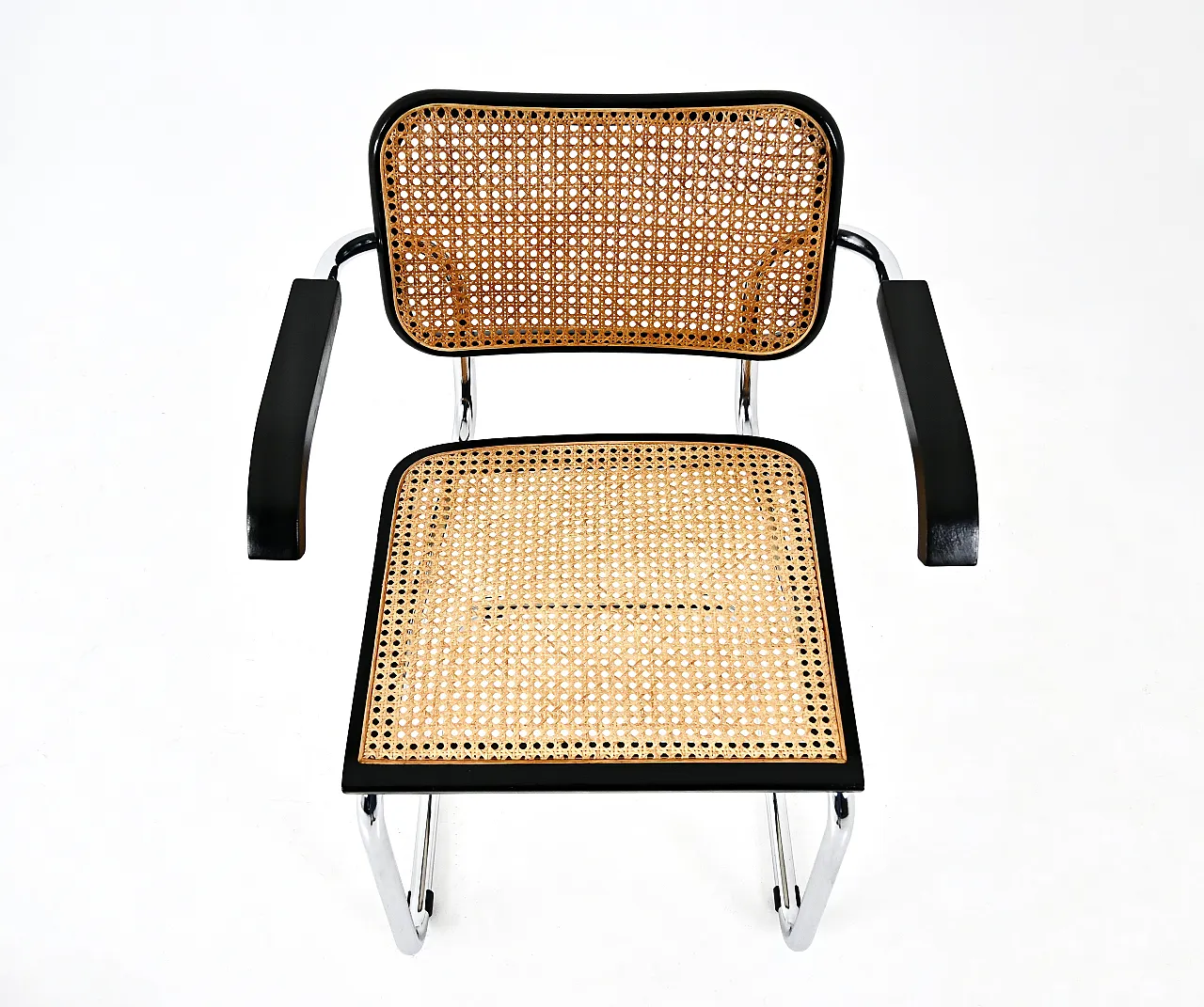 6 dining chairs style B32 by Marcel Breuer, 70s 9