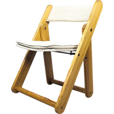 Kon-Tiki Pine Folding Chair by Gillis Lundgren for Ikea, 1970s