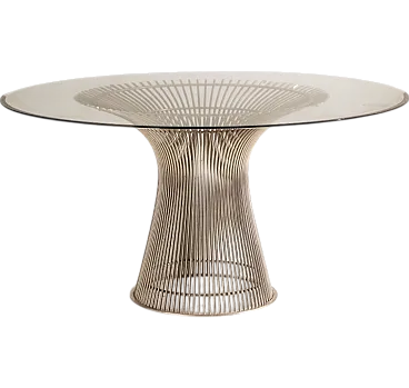 Dining Table Mod Platner 137 by Warren Platner for Knoll, 1970s