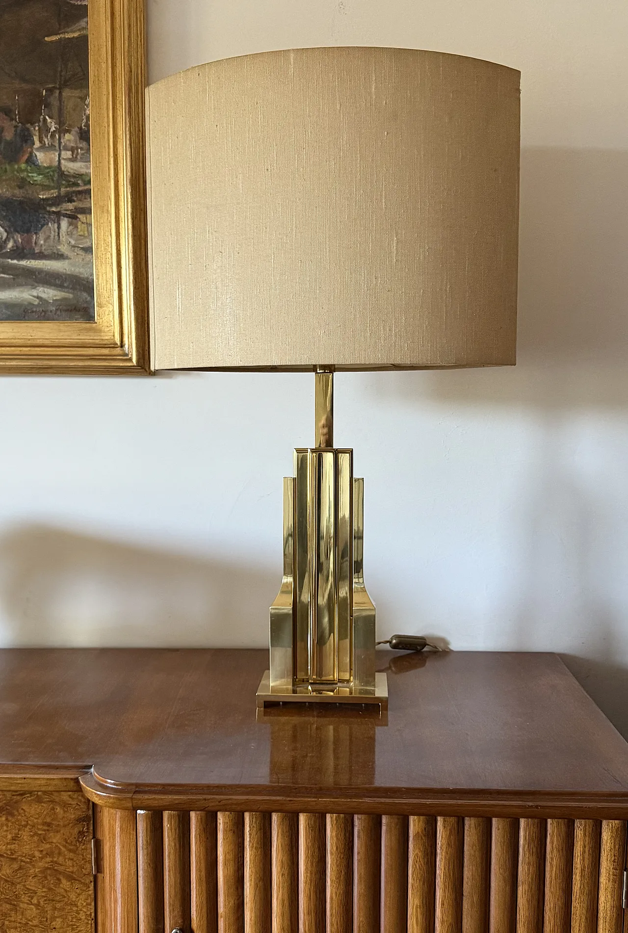 Lampada Hollywood Regency mod. Tartaro di Luciano Frigerio, anni '70 5