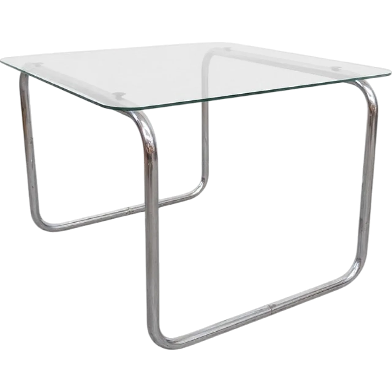 Mid-Century tubular steel coffee table by Kovona, 1950s 13