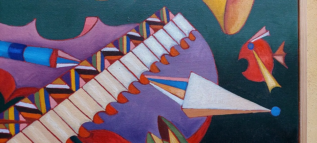 Sea and Music, oil on canvas, 1940s 5