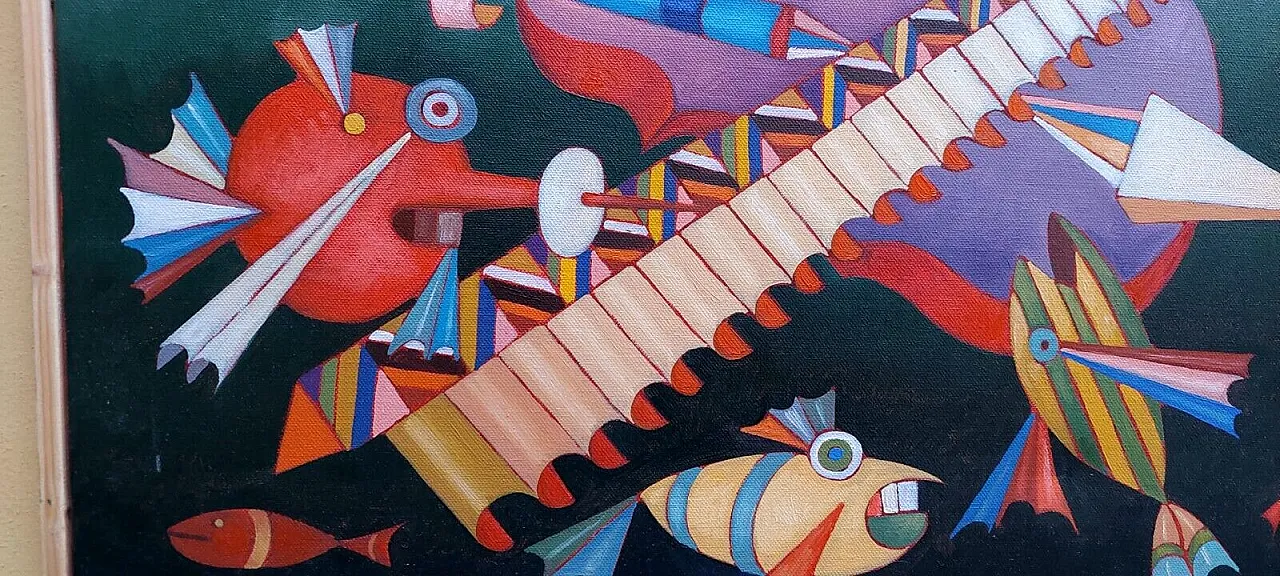 Sea and Music, oil on canvas, 1940s 8