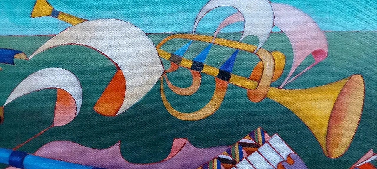 Sea and Music, oil on canvas, 1940s 9