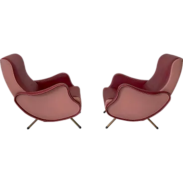 Pair of armchairs by Frattelli Bergallo, 1950s