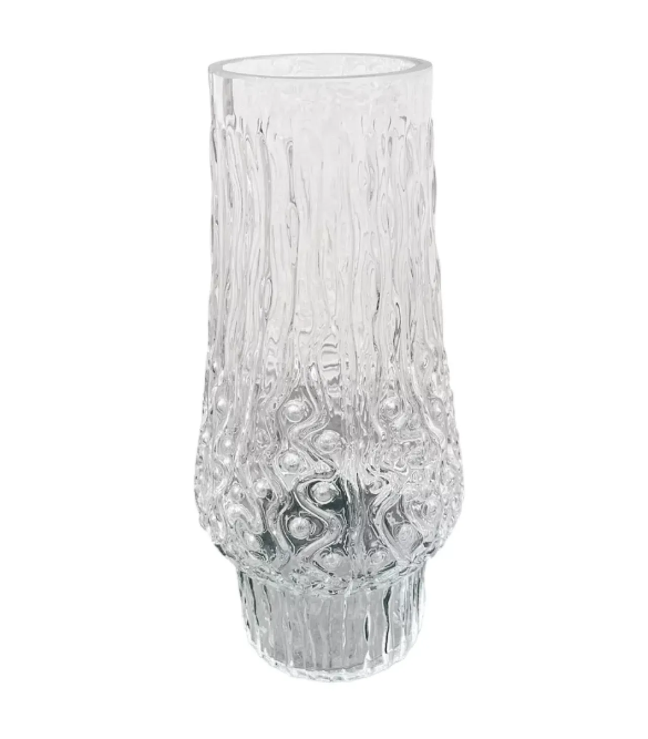 Alfred Taube glass vase, Vohenstrauss, 1970s 2