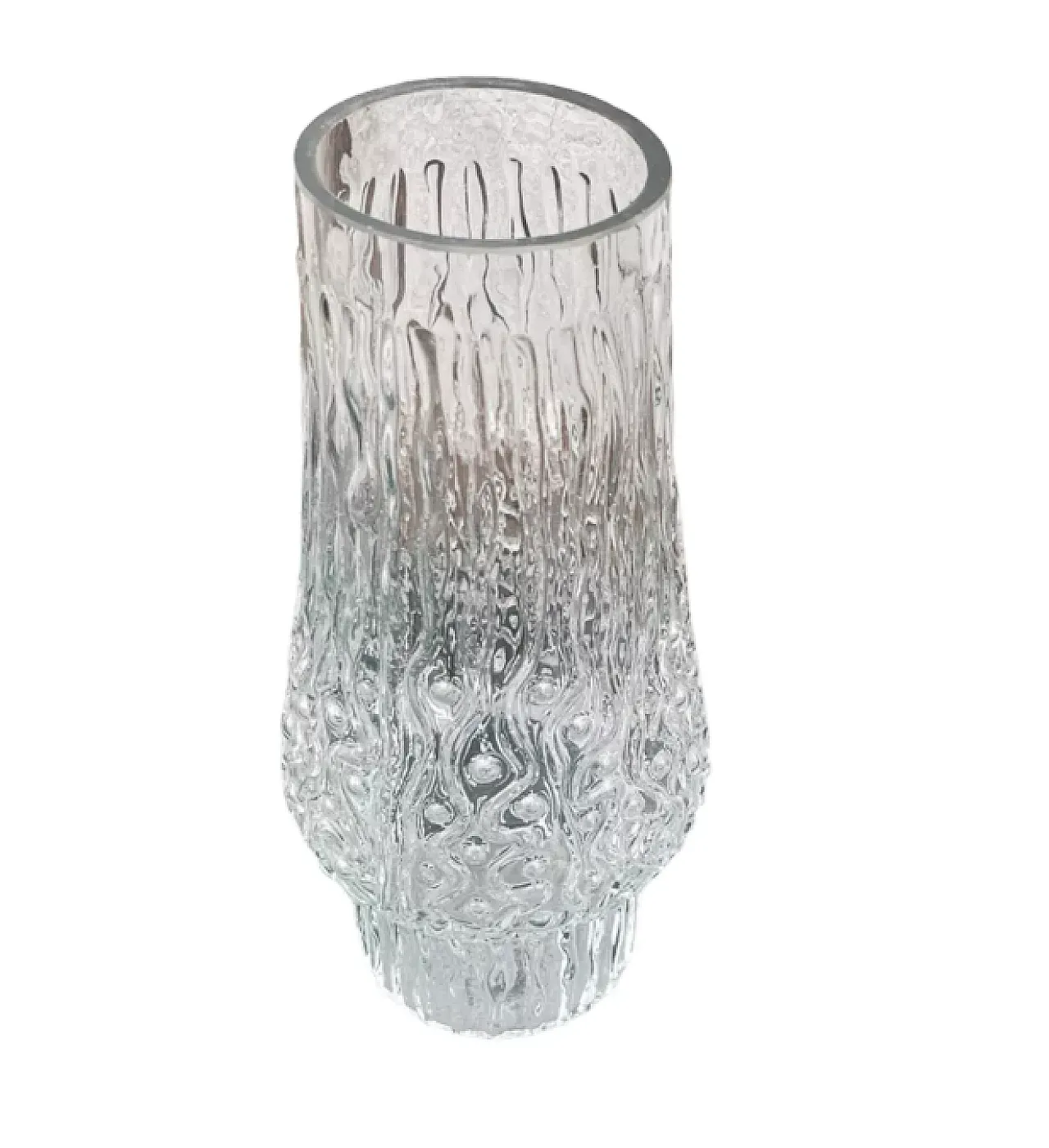 Alfred Taube glass vase, Vohenstrauss, 1970s 3