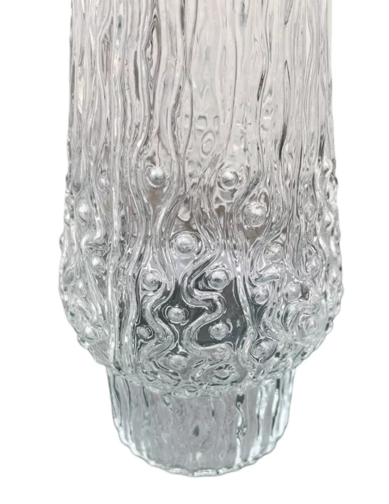 Alfred Taube glass vase, Vohenstrauss, 1970s 4