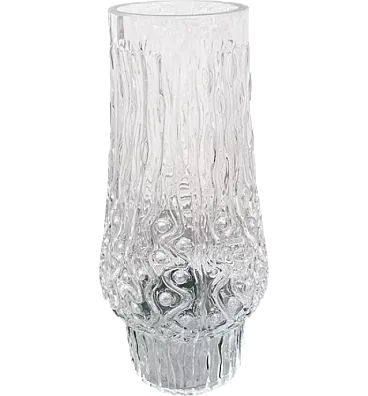 Alfred Taube glass vase, Vohenstrauss, 1970s