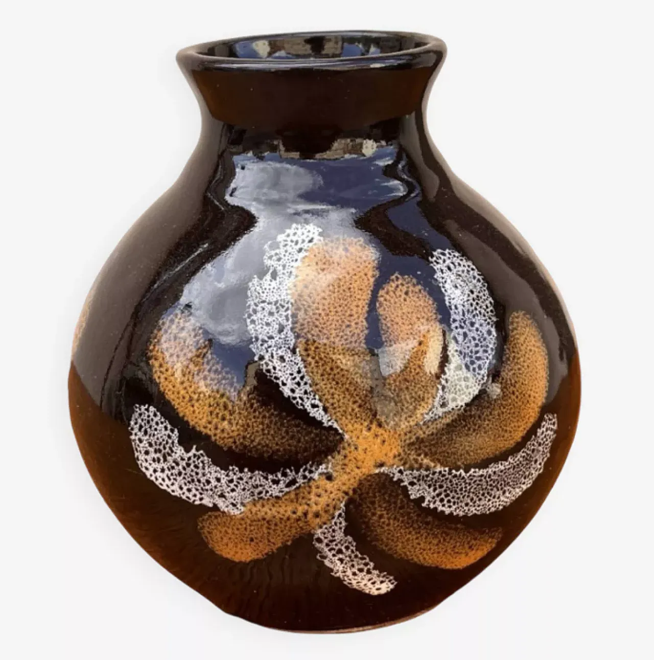 Ceramic vase, Spila Bolesławiec, 1970s 1