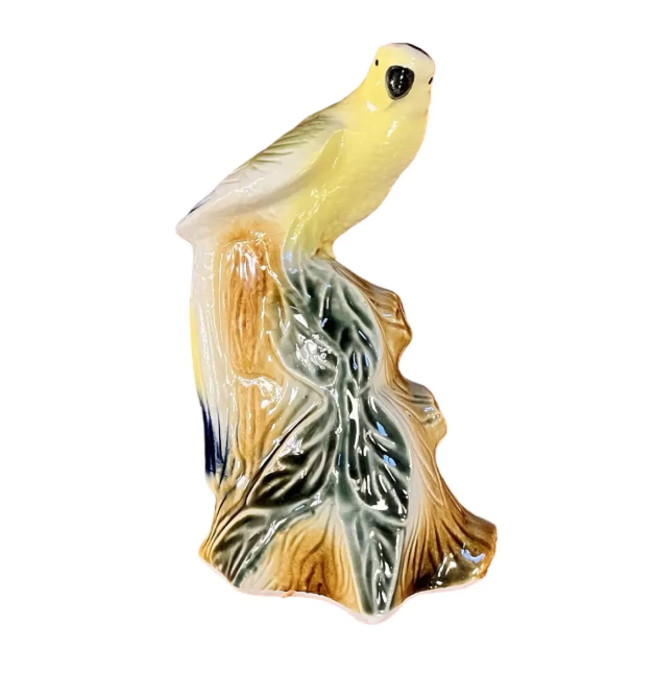 Ceramic figurine depicting a parrot, 1980s 6