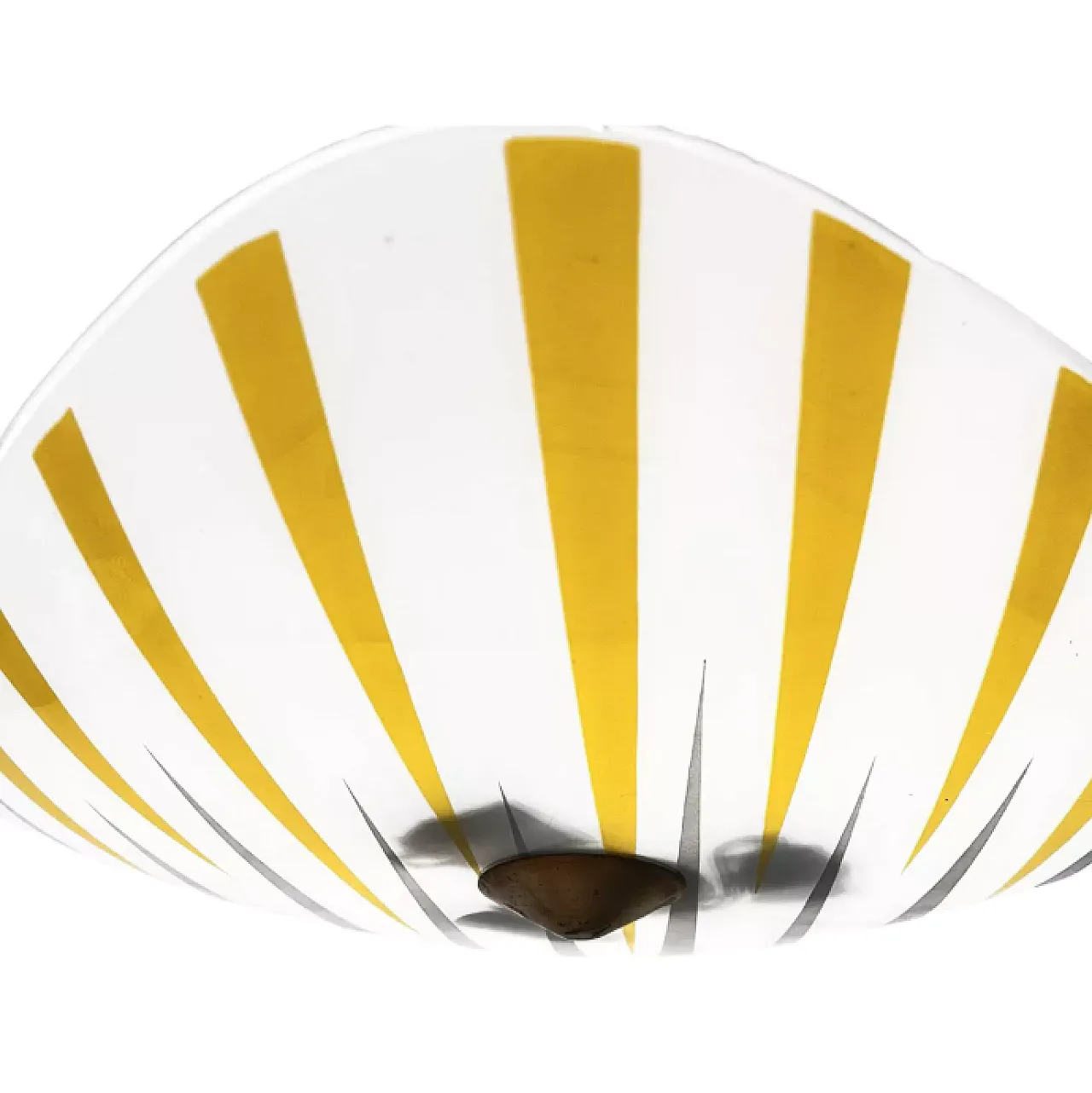 Parasol-shaped ceiling lamp, 1960s 6