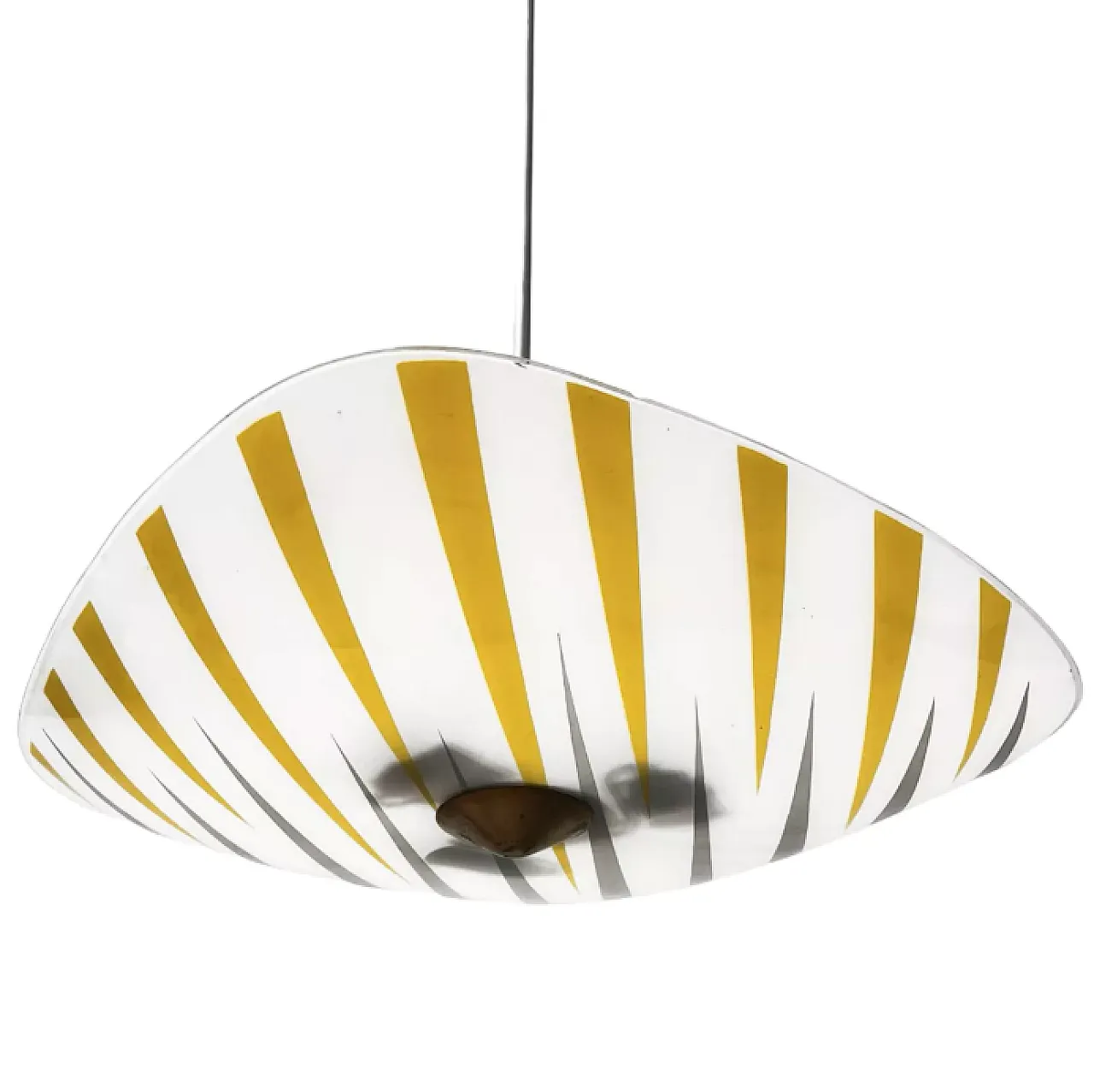 Parasol-shaped ceiling lamp, 1960s 7